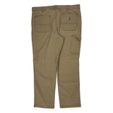 Carhartt Carpenter Trousers - 38W 32L Beige Cotton