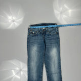 True Religion Skinny Jeans - 24W 31L Blue Denim