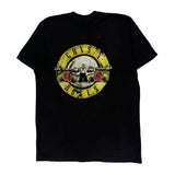 Guns N Roses Band T-Shirt - Large Black Cotton Blend