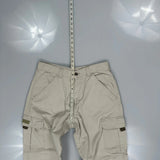 Wrangler Cargo Trousers - 31W 30L Beige Cotton