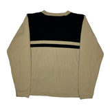 Harley Davidson Spellout Long Sleeve T-Shirt - XL Beige Cotton