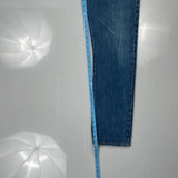 501 Levis Jeans - 32W 33L Blue Cotton