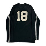 Evergreen Nike Football Shirt - Large Black Polyester