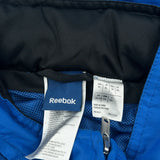 Reebok Windbreaker - 2XL Blue Polyester