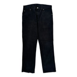 Levis Jeans - 34W 31L Black Cotton