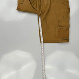 Dickies Cargo Shorts - 34W 11L Brown Cotton