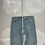 550 Levis Jeans - 36W 30L Light Wash Cotton
