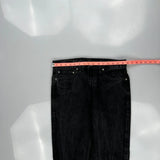 505 Levis Jeans - 32W 30L Black Cotton