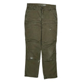 Carhartt Double Knee Carpenter Trousers - 31W 34L Green Cotton