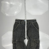 Cool Blues Cargo Pants - 32W 32L Gray Cotton