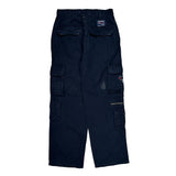 Paco Cargo Pants - 29W US 6 Navy Cotton Blend
