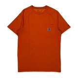 Force Carhartt T-Shirt - Small Orange Cotton