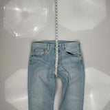 Levis 501 Jeans - 32W 30L Light Wash Cotton