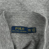Polo By Ralph Lauren 1/4 Zip - 2XL Gray Cotton
