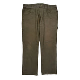 Dickies Carpenter Pants - 38W 32L Brown Cotton