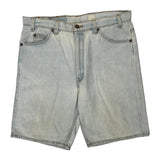 Levis Denim Shorts - 36W 10L Light Wash Denim