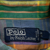 Polo By Ralph Lauren Checked Shirt - Medium Multicoloured Cotton