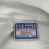 Sister Lakes Nightlife All Sport Graphic T-Shirt - XL White Cotton