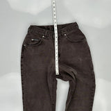 Lee Jeans - 26W UK 6 Brown Cotton