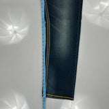 True Religion Contrast Stitch Jeans - 34W 30L Blue Denim