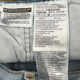 Levis Jeans - 35W 31L Light Wash Cotton