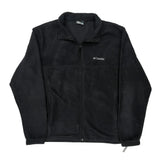 Columbia Fleece Jacket - XL Black Polyester