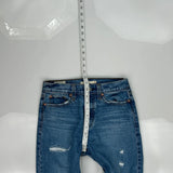 501 Levis Jeans - 27W US 4 Blue Cotton