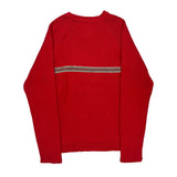Tommy Hilfiger Striped Sweater - XL Red Cotton