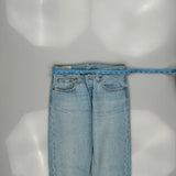 501 Levis Jeans - 30W UK 10 Light Wash Cotton