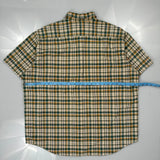 Carhartt Short Sleeve Shirt - XL Brown Cotton