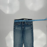 Dkny Jeans - 30W UK 8 Blue Cotton Blend