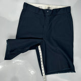 Dickies Shorts - 32W 9L Navy Cotton Blend