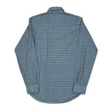 Levis Checked Shirt - Medium Blue Cotton