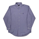 Ralph Lauren Checked Shirt - Medium Purple Cotton