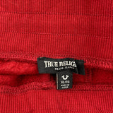 True Religion Joggers - XL Red Cotton