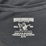 World Tour True Religion T-Shirt - XL Green Cotton