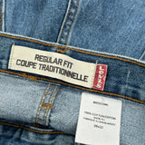 Levis Jeans - 33W 32L Blue Cotton