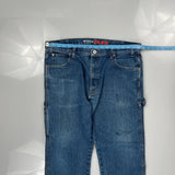 Dickies Carpenter Jeans - 36W 31L Blue Cotton Blend