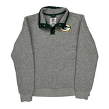 Green Bay Packers Nfl Sweatshirt - Medium Grey Cotton Blend
