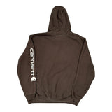 Carhartt Hoodie - XL Brown Cotton