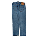 501 Levis Jeans - 32W 32L Blue Cotton