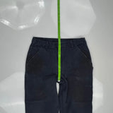 Carhartt Carpenter Trousers - 34W 32L Navy Cotton