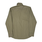 Boss Shirt - Large Khaki Cotton