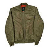 Ma-1 Southpole Bomber Jacket - Medium Green Polyester