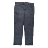 Carhartt Double Knee Carpenter Trousers - 36W 32L Grey Cotton