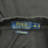Polo By Ralph Lauren Slim Fit Polo Shirt - XL Black Cotton