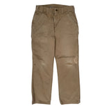 Carhartt Carpenter Trousers - 29W 30L Beige Cotton