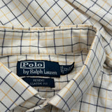 Polo By Ralph Lauren Checked Shirt - XL Blue Cotton