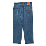 Levis 550 Jeans - 36W 30L Blue Cotton