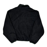 Made In USA Woolrich Collared Fleece - 2XL Black Polyester